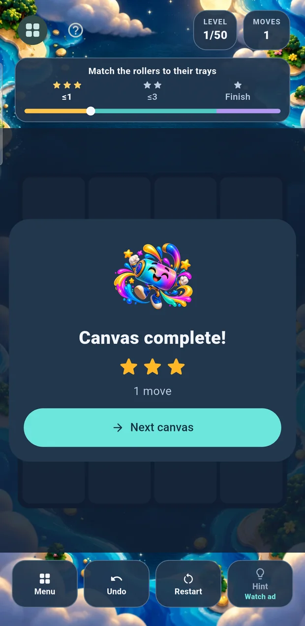 Roll Out gameplay screen 4