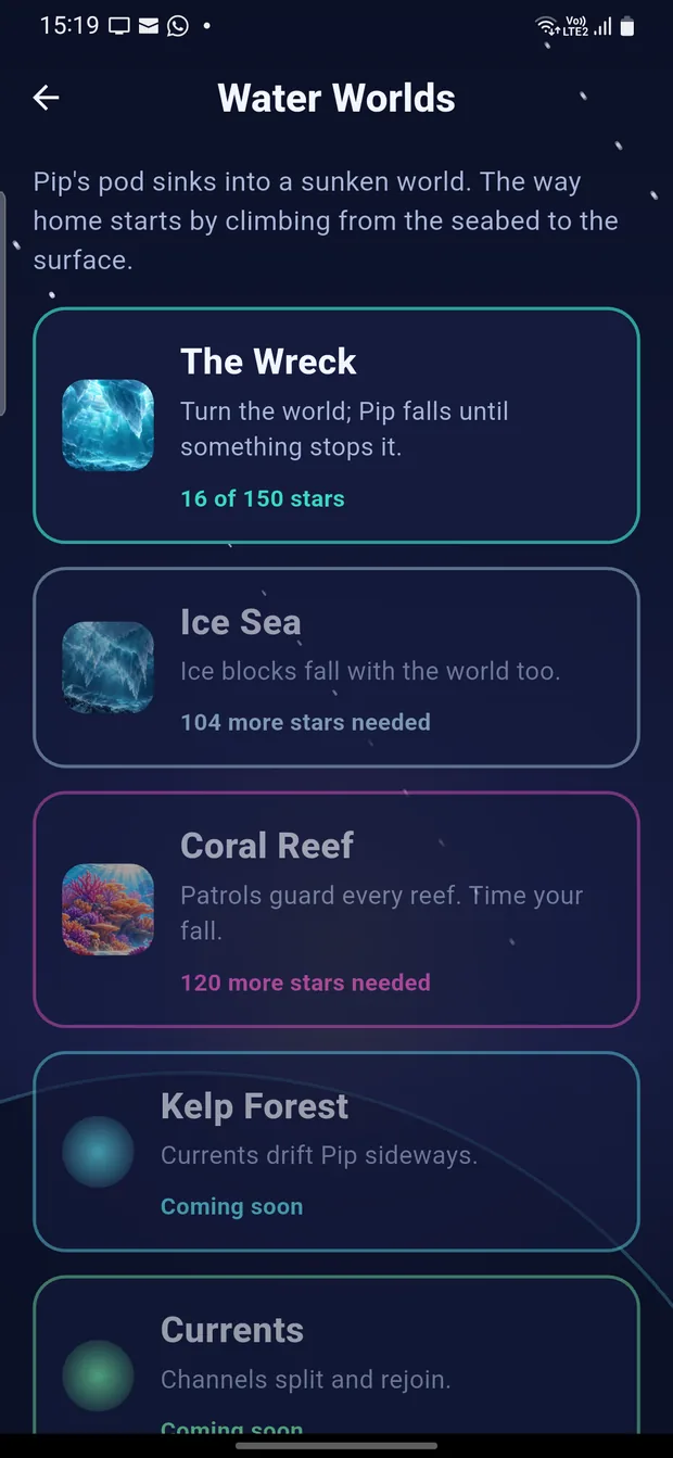 Wanderlink gameplay screen 2