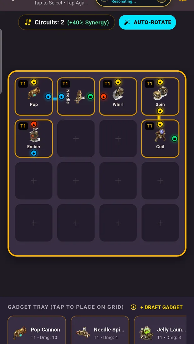 Zapwright: Gadgetfall gameplay screen 2